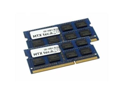 Memoria RAM MTXTEC 8 GB (2x4 GB) SODIMM DDR3 PC3L-14900 1866MHz