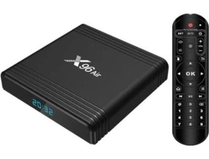 Box Smart TV X96 Air (Android - 8K Ultra HD - 4 GB RAM - Wi-Fi)