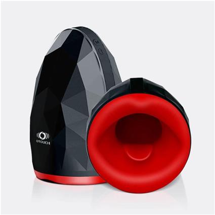 MASTURBADOR DE SEXO ORAL NINJA COM FUNÇÃO DE CALOR USB