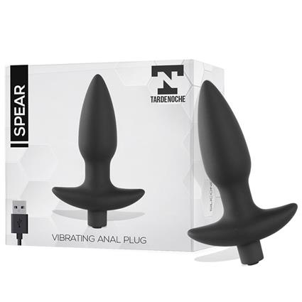 PLUGUE ANAL DE SILICONE COM VIBRAÇÃO USB