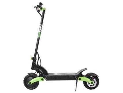 Trotinete Elétrica CYBERBOT Mini Front 500W Preto e Verde