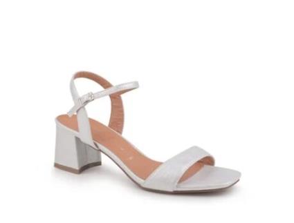 Sandálias BESHOES (40 - Prateado)