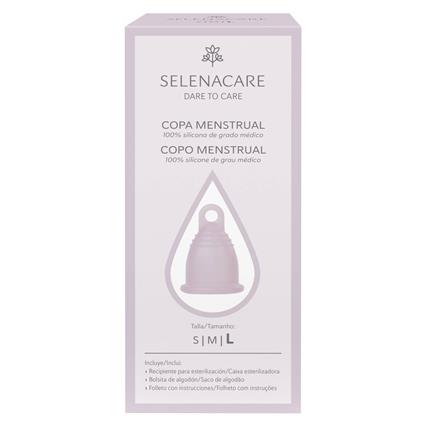 Copo Menstrual Rosa L SelenaCare 1 un