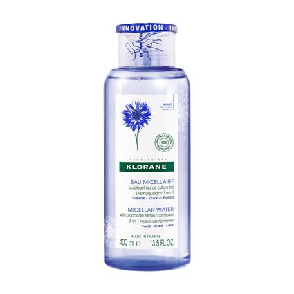 Água Micelar Desmaquilhante Rosto e Olhos Klorane 400 ml
