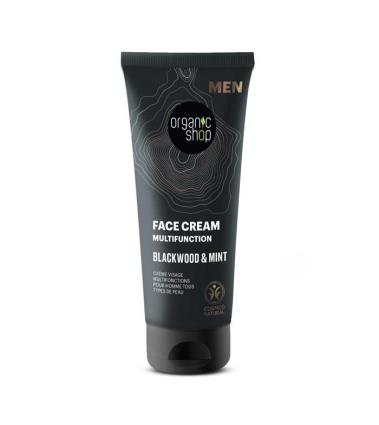 Organic Shop - Creme Facial Masculino Multifuncional - Casca de Carvalho e Hortelã