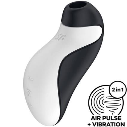 SATISFYER - SIMULADOR DE PULSO DE AR ORCA + VIBRAÇÃO