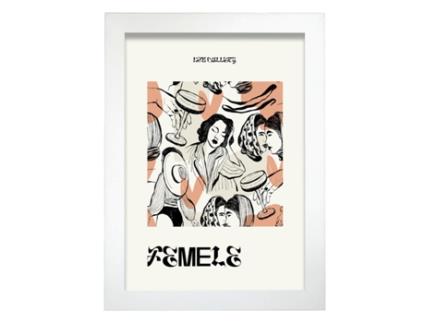 Póster Artemante NACNIC Pop. Pessoa maravilhosa ilustrações artísticas modernas para decoração de interiores.