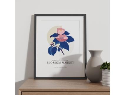 Póster Artemante NACNIC Pop. Cistus Ilustrações artísticas modernas para decoração de interiores.