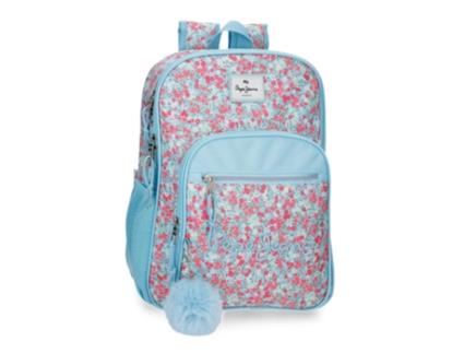 Mochila com Rodas PEPE JEANS (30 x 40 x 12 - Poliéster - Multicor)