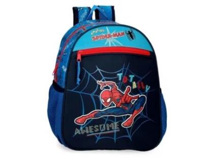 Mochila Escolar DISNEY (27 x 33 x 11 - Poliéster - Azul)