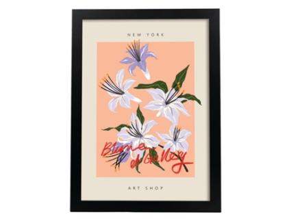 Póster NACNIC com A Ilustração de Blumenau e Galeria New York