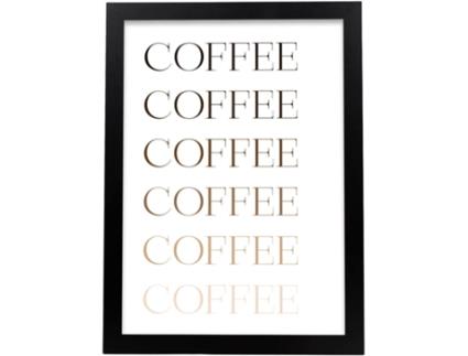 Póster NACNIC com Inspiração Inspiradora de Café