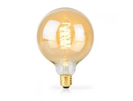 Lâmpada Filamento Nedis G95 3,8W 250lm 2100K Regulável 1un