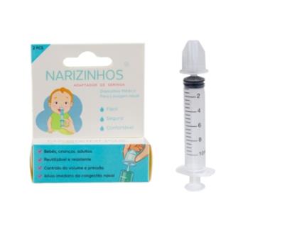 Adaptadores de Seringa para Lavagem Nasal NARIZINHOS