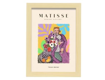 Póster NACNIC de Coleção Matisse Fauvismo 61.
