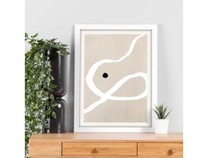 Póster NACNIC com Ilustração da Exposição Kline 14 Estilo Abstrato