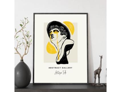 Póster Artemante NACNIC Pop. Hermes Demeter ilustrações artísticas modernas para decoração de interiores.