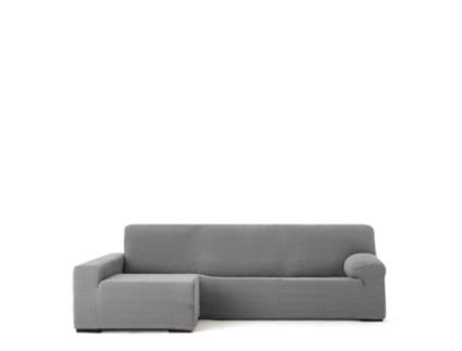 Capa para Sofá Chaise Longue Esquerda Bielástica EYSA (360 x 180 x 120 - Algodão - Cinzento)