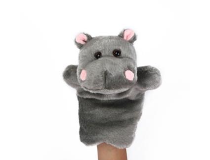 Peluche Fantoche GEELY Hipopótamo (Idade Mínima Recomendada: 1 ano)