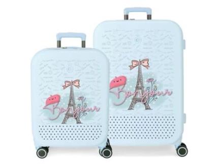 Conjunto de Malas ENSO (48 x 70 x 28 - ABS - Rosa)
