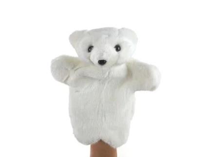 Peluche Fantoche GEELY Urso Polar (Idade Mínima Recomendada: 1 ano)