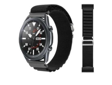 Bracelete Alpine G-Hook Ajustável Garmin Marq Captain: American Magic Preto