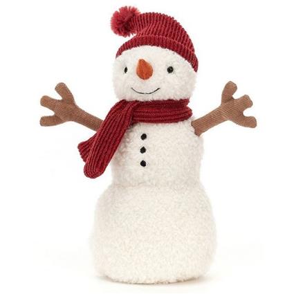 Peluche Grande Boneco de Neve Teddy