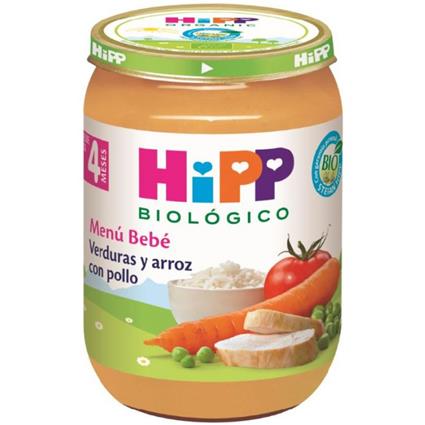 Pote de Legumes e Arroz +4 Meses 190 gr