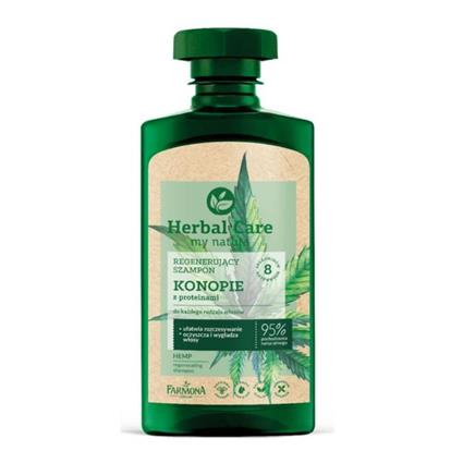 Shampoo regenerador Herbal Care Hemp 330 ml