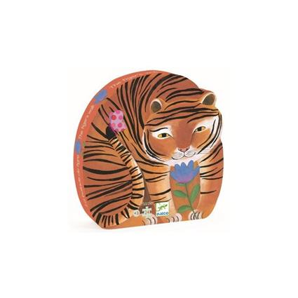 Puzzle Silueta Tigre
