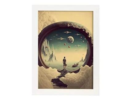 Portal De Arctal NACNIC No Surrealismo Cinematográfico Ilustrações E Gravuras De Desenhos Animados Abstratos E Artísticos Para A3 Quadros Brancos