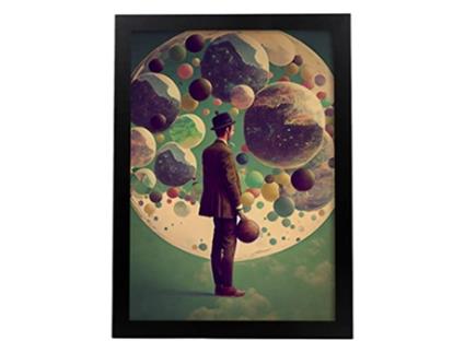 Pôster De Horizonte NACNIC Da Orb No Surrealismo Cinematográfico Ilustrações E Gravuras De Desenhos Animados Abstratos E Artísticos Para A3