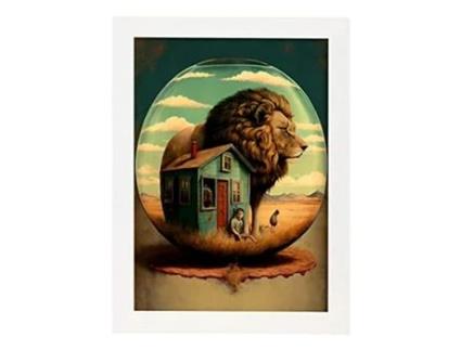 Poster NACNIC Da Selva No Surrealismo Cinematográfico Ilustrações E Gravuras De Desenhos Animados Abstratos E Artísticos Para A3 Quadros Brancos