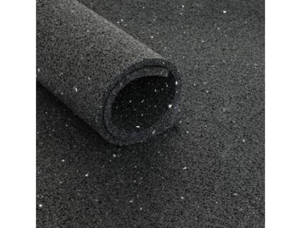 Tapete protetor - rolo de 12,5 m2 - Espessura 3 mm - Granulado preto