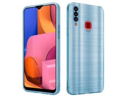 Capa para Samsung Galaxy A20s Turquesa
