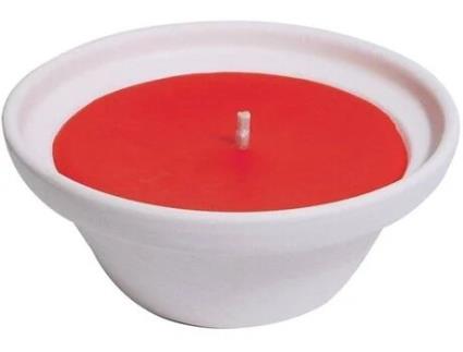 Vela ROURA Stop Moscas (Vermelho - 5.5x12 cm)