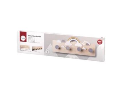 Cabide Infantil de Madeira para Automontagem 42 X 12 X 4,5 Cm Rayher