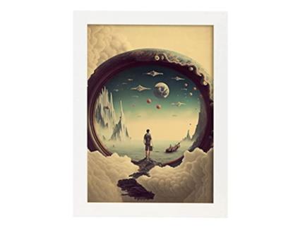 Portal De Arctal NACNIC No Surrealismo Cinematográfico Ilustrações E Gravuras De Desenhos Animados Abstratos E Artísticos Para A4 Quadros Brancos