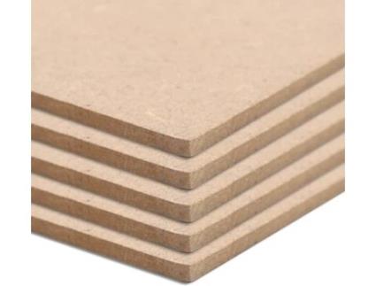 20 Placas de MDF  quadrado (60x60 cm 2,5 mm)