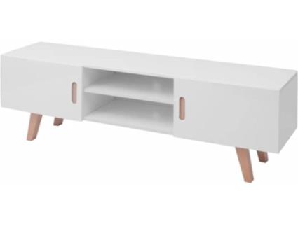 Móvel de TV  (150x35x48.5cm - MDF - Branco)