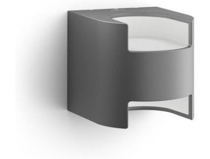 Luz Exterior  BY SIGNIFY Grass antracit LED Wall light