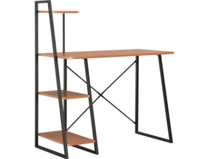 Secretária c/ unidade prateleiras 102x50