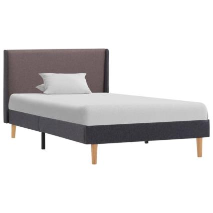 Cama  286686 Tecido Cinzento (100x200 cm)