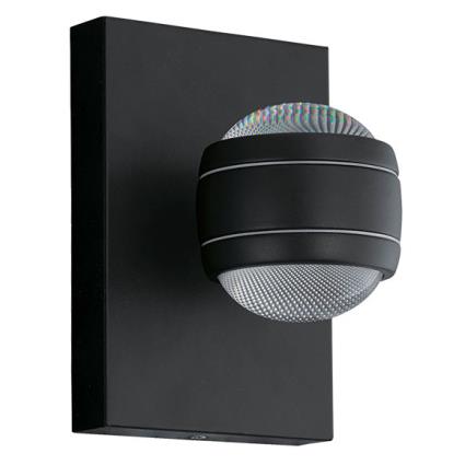 Aplique exterior SESIMBA PRETO 74W