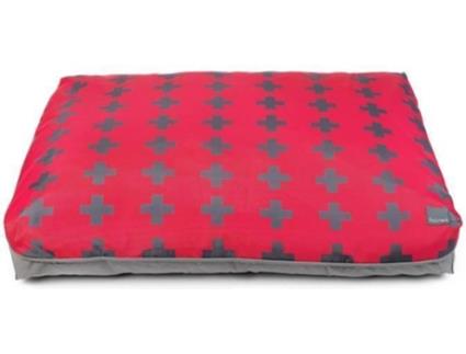 Cama para Cães (Cinzento - 53x68cm - Poliéster)