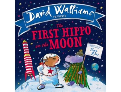 Livro The First Hippo On The Moon de David Walliams
