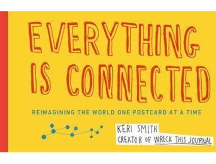 Livro Everything Is Connected: A Postcard Book de Keri Smith