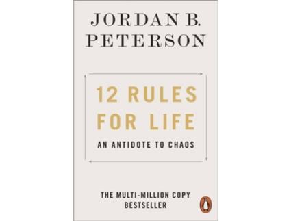 Livro 12 Rules For Life de Jordan B Peterson