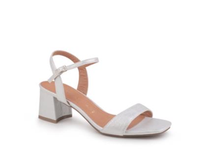 Sandálias BESHOES (39 - Prateado)