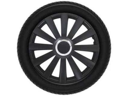 Conjunto de capas de rodas - 14 polegadas - Spyder Black